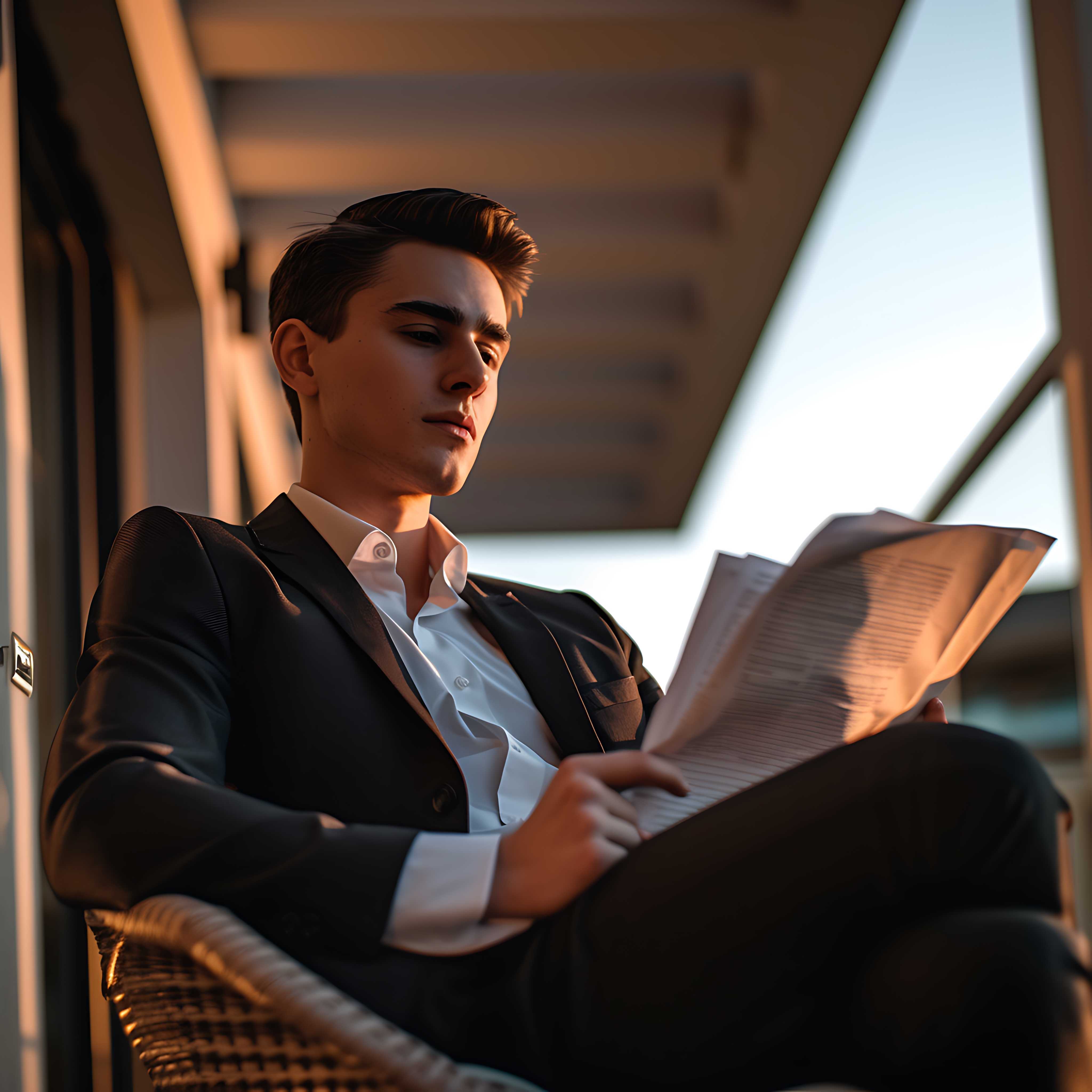 3D advertising element integrated into marketing material